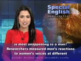 Dating Sites' Claims; Female Voices and Fertility : Learning English