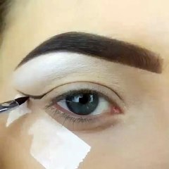 Eye Makeup & Eyebrow shape for Girls Tips No   (468)