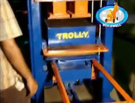 FLYASH BRICK MAKING MACHINE BUILDWELL SEMI AUTOMATIC BRICKS MAKING MACHINE - BW/124