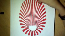 Drawing a Hole, Anamorphic Illusion