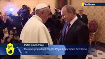 Saviours of Middle Eastern Christianity? Russian President Vladimir Putin meets Pope Francis