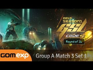 Code S Ro16 Group A Match 3 Set 1, 2014 GSL Season 1 - Starcraft 2