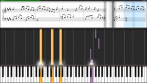 [Piano] Ventus' Theme - Kingdom Hearts Birth By Sleep (Synthesia Tutorial)