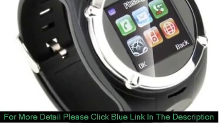 Watch Cell Phone Mobile Touch Screen Mp3 Mp4 Fm Radio (Black/Silver) Review