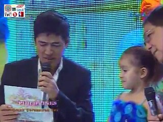 Little Miss Philippines 2012 Grandfinals Question & Answer