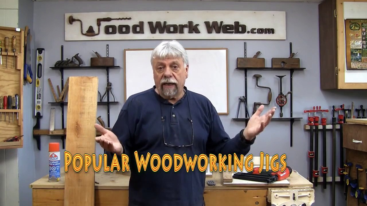 Woodworking Jigs - Beginners #21 - a woodworkweb video