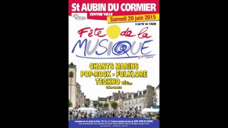 Fête de la musique - Saint Aubin du Cormier - juin 2015