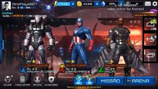 Marvel future fight #2: Falcão embrasado