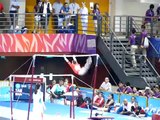 Singapore 2010 Youth Olympics - Tan Sixin (China) - Qualification - Bars