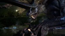 Final Fantasy XV EPISODE DUSCAE Behemoth Parry