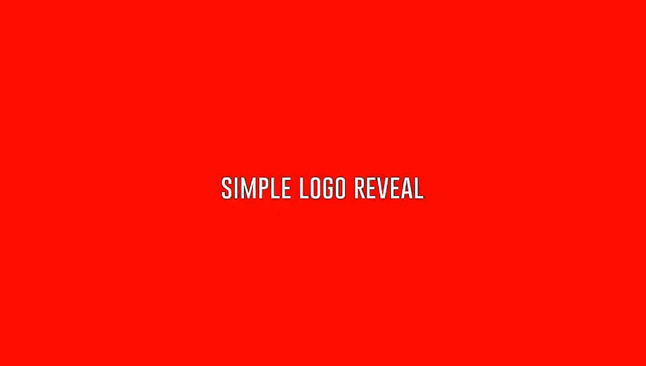 After Effects Project Files - Simple Logo Reveal - VideoHive 9136933