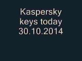 kaspersky internet security license key until 30-10-2015