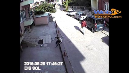 Kütahya'da motosiklet hırsızı kameraya yakalandı KENT43