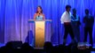 Jodi Benson (voice of Ariel) accepts Disney Legends award at the 2011 D23 Expo