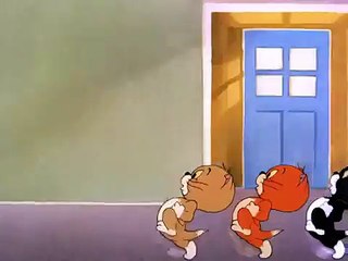 Tom and Jerry Triplet Trouble 1952 clip12