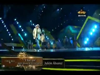 Julión Alvarez en Los Premios Bandamax 09 Octubre 2014