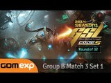 Code S Ro32 Group B Match 3 Set 1, 2014 GSL Season 1 - Starcraft 2