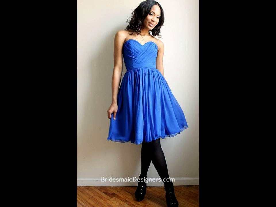 Shades of Blue Bridesmaid Dresses | Blue Bridesmaid Party Dresses