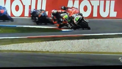 Moto3 : Niklas Anjo finit le GP des Pays-Bas sur ses genoux