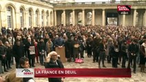 Minute de silence : hommage aux victimes de l'attentat contre Charlie Hebdo