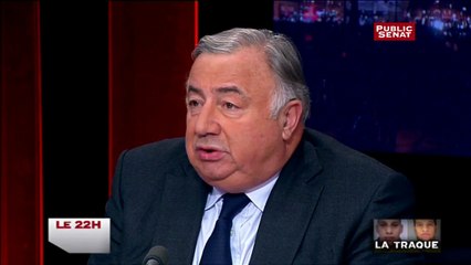 Réaction de Gérard Larcher à l'exclusion du FN pour la marche républicaine