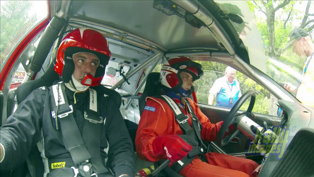 Jean Fabien Blanc Guillaume Sorba Mistubishi EVO 6 vainqnueur de la 42e Ronde de la Durance