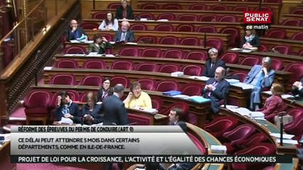 Suite du Projet de loi Macron sur la Croissance, l'activité et l'égalité des chances économiques - En séance