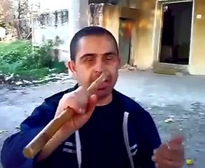 منغولي يقلد جورج وسوف تحشيش عراقي 2013