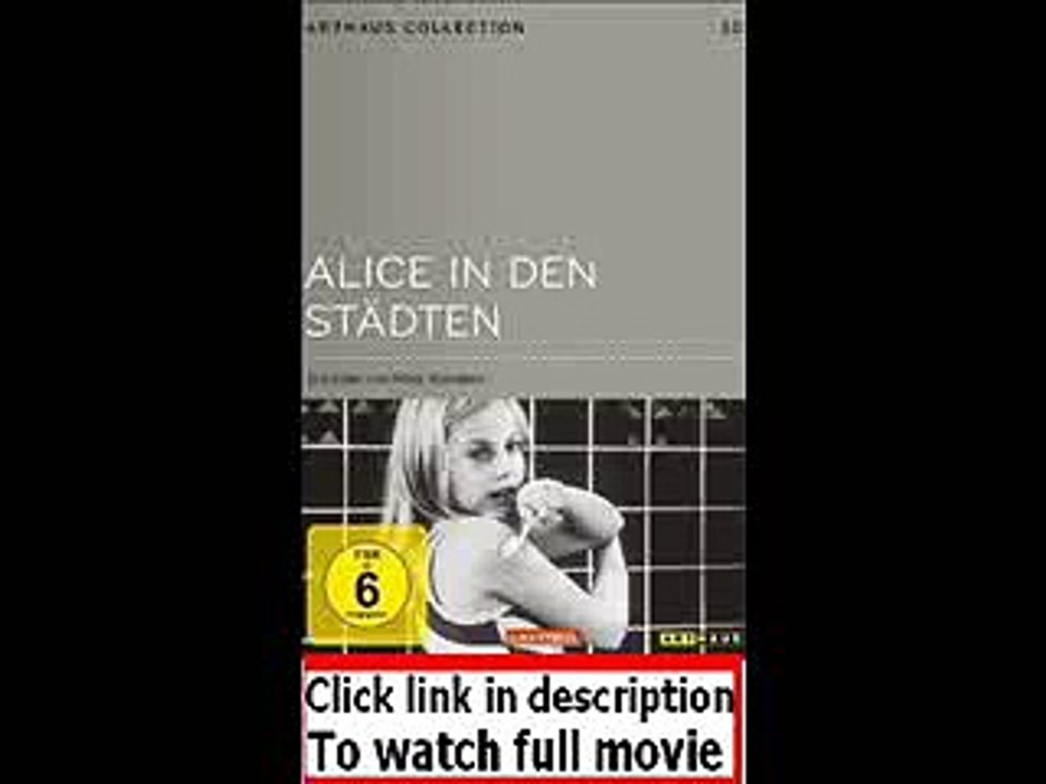 Alice in den Städten (1974)  Full movie