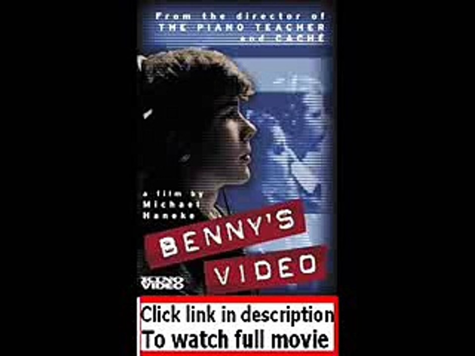 Benny's Video (1992)  Full movie