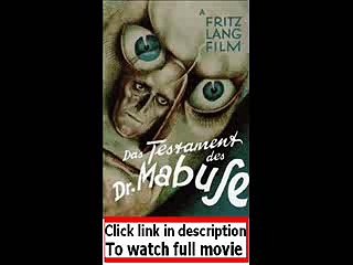 Das Testament des Dr. Mabuse (1933)  Full movie