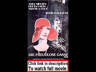 Die freudlose Gasse (1925)  Full movie