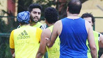 Abhishek Bachchan FIGHTS PUBLICLY @ Charity Football Practice Match