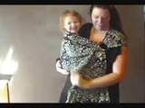 Toddler Back Carries with Ring Sling 