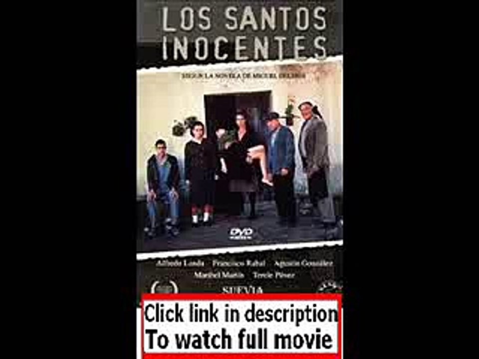 Los santos inocentes (1984)  Full movie
