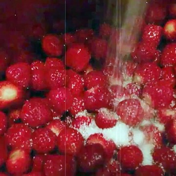 Sous une pluie sucrée des rubis sacrés. Under a sweetened rain of the crowned rubies