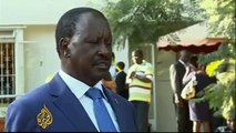 Raila Odinga says he is contesting the Kenyan poll 'in the interest of justice'