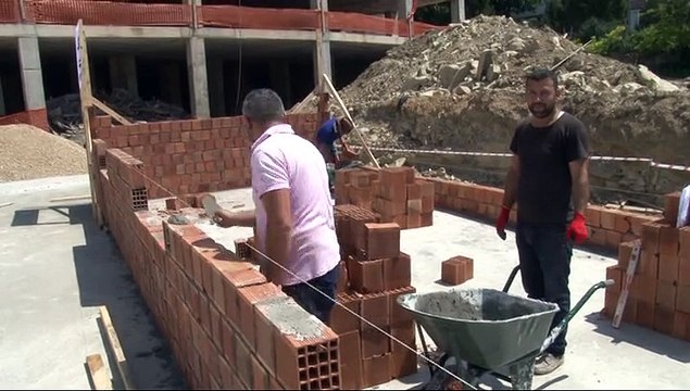 Merkez Camii İnşaatı Hızlı Bir Şekilde Devam Ediyor