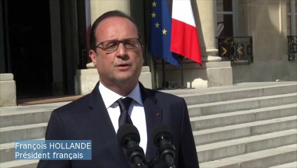 Hollande : l'économie française "robuste" n'a "rien à craindre" de la crise grecque