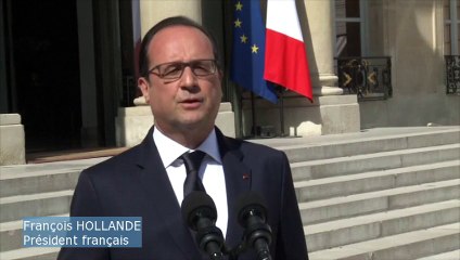 Hollande : l'économie française "robuste" n'a "rien à craindre" de la crise grecque