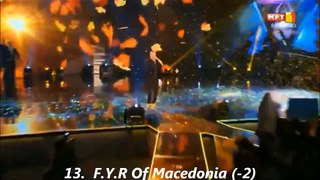 TOP 16 EUROVISION SONG CONTEST 2015 (FROM FRANCE)