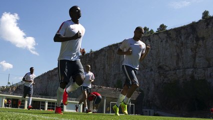 Dernier entraînement avant la Colombie