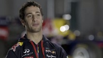 Interview with Daniel Ricciardo after he met the Royal Australian Air Force