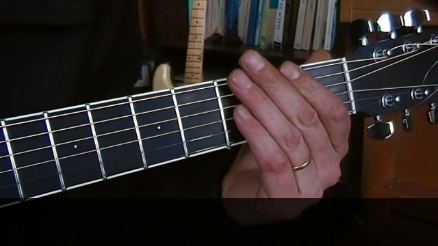 Accords et rythmique à la guitare de c'est ma terre - Christophe Maé (titre-001)