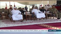 أمير دولة قطر يحضر حفل تخريج الدفعة الاولى من مرشحي الكلية الجوية