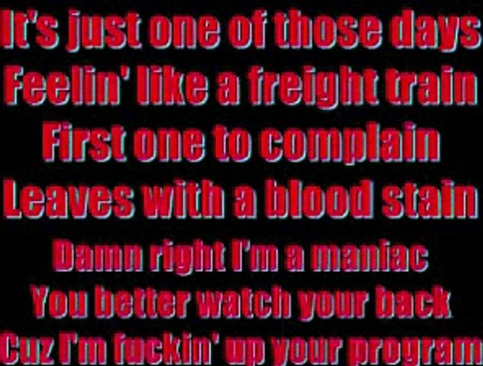 Limp Bizkit - Break Stuff Lyrics (HQ) - video Dailymotion