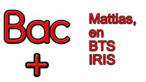 Mattias, étudiant en BTS Informatique et réseaux pour l'industrie et les services techniques(IRIS)
