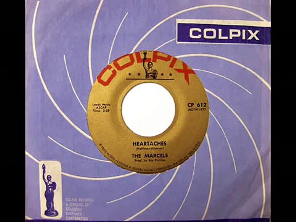 The Marcels, Heartaches, 1961