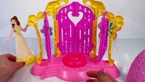 Play-Doh Design-A-Dress Boutique Rapunzel Belle Princess Dress Playdough Girl Games Kids Toys