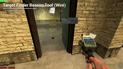 GMod How to make an alarm for your base with wire mod